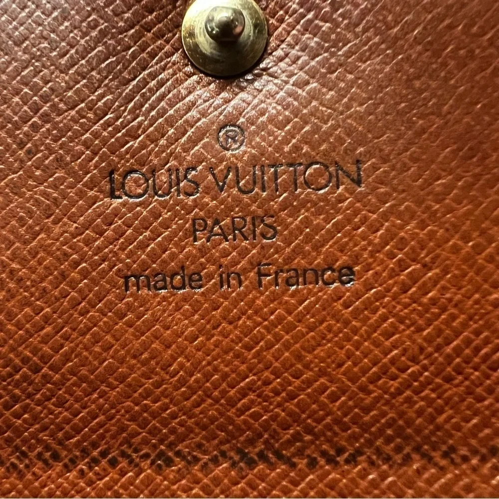 Louis Vuitton Mono Dual Snap Wallet